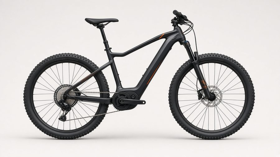 Trail e-bike available to rent from Ridgeline E-Bikes in Prague